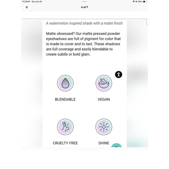 Ofra Cosmetics Blush Godet (Refill) In Melon 0.14 X 4pcs New In Package - Picture 2 of 4